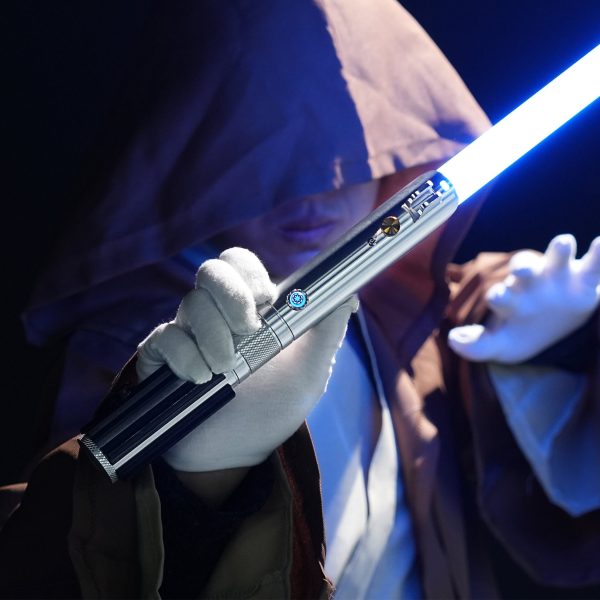 LIGHTSABER® Anakin Blue Pixel Lightsaber - Ultimate Collector’s Edition at lightsaber.com