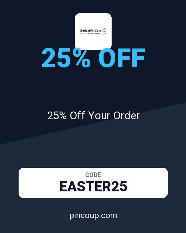 BudgetPetCare.com coupon: 25% Off Your Order