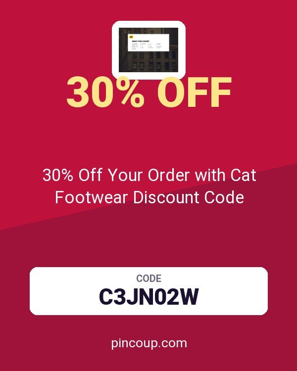 Wolverine World Wide, Inc. coupon: 30% Off Your Order with Cat Footwear Discount Code