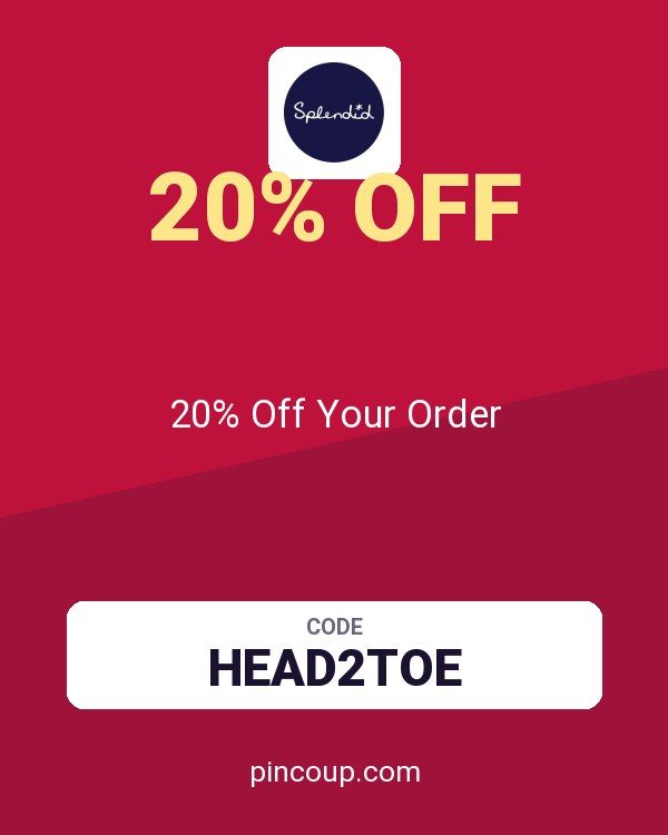 Splendid coupon: 20% Off Your Order