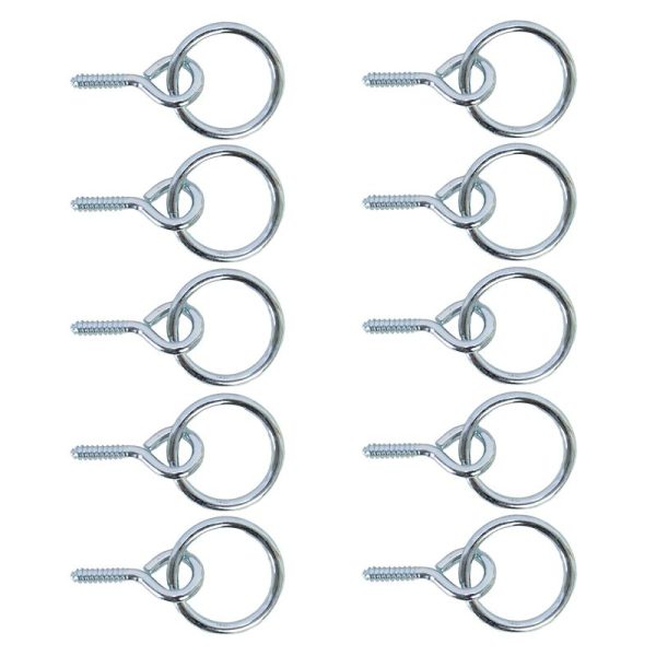 Screw Eye with Hitching Rings 10 Pack at Horse.com