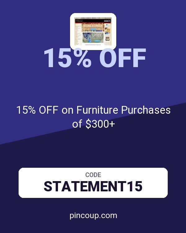 NOVICA coupon: 15% OFF on Furniture Purchases of $300+