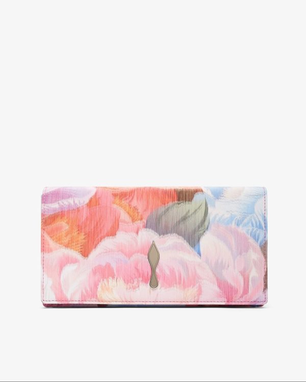 Bettina Flower Satin Clutch at Savannah's