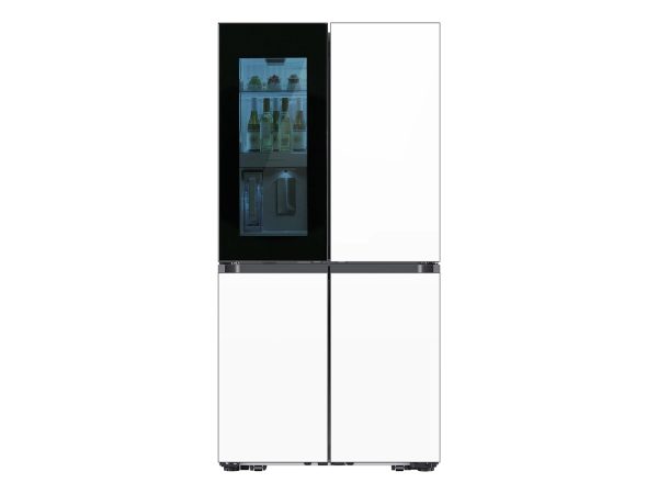 Samsung Bespoke AI 4-Door Flex™ in White Glass