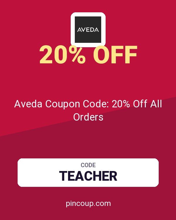 Aveda Corporation: Aveda Coupon Code: 20% Off All Orders