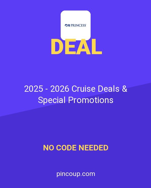 Princess Cruise Line AU coupon: 2025 - 2026 Cruise Deals & Special Promotions
