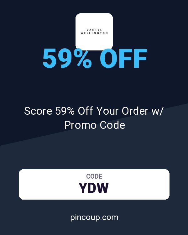 Daniel Wellington coupon: Score 59% Off Your Order w/ Promo Code