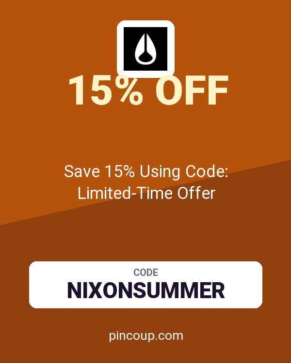 Nixon coupon: Save 15% Using Code: Limited-Time Offer