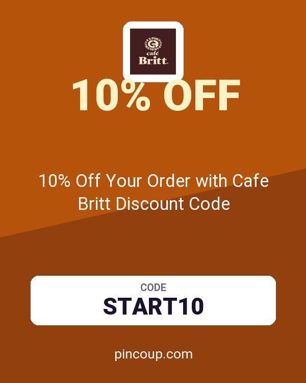 10% Off Your Order with Cafe Britt Discount Code