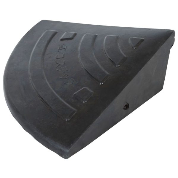 10"L x 10"W Rubber Curb Ramp End by Guardian DH-UP-4-END at Discount Ramps