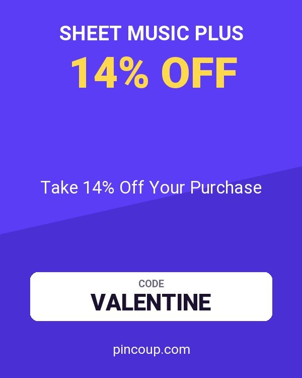 Sheet Music Plus coupon: Take 14% Off Your Purchase
