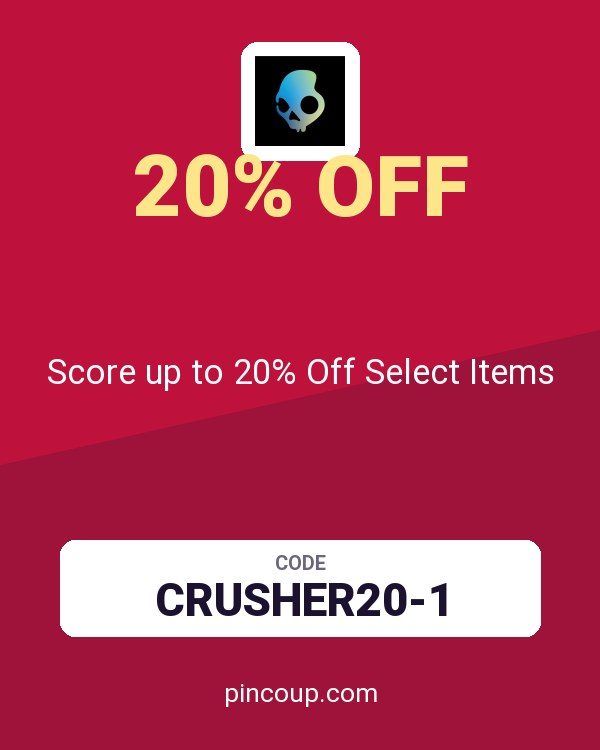 Skullcandy coupon: Score up to 20% Off Select Items