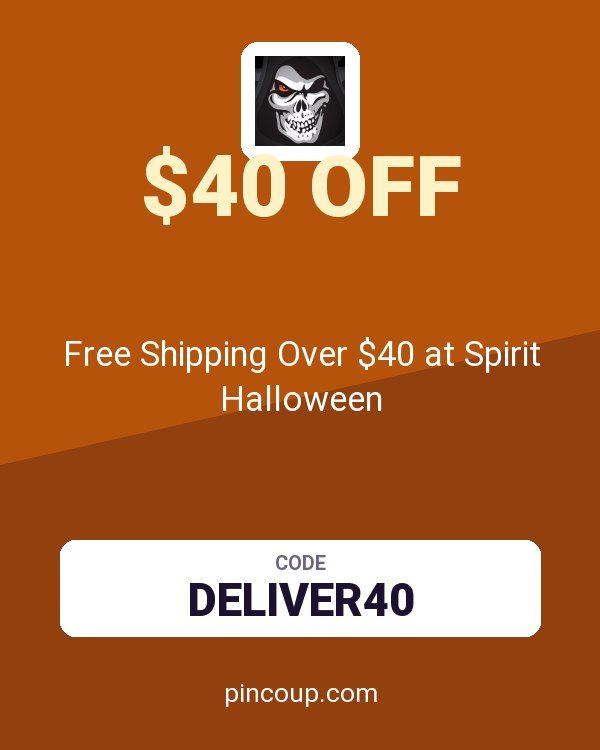 SpiritHalloween.com coupon: Free Shipping Over $40 at Spirit Halloween