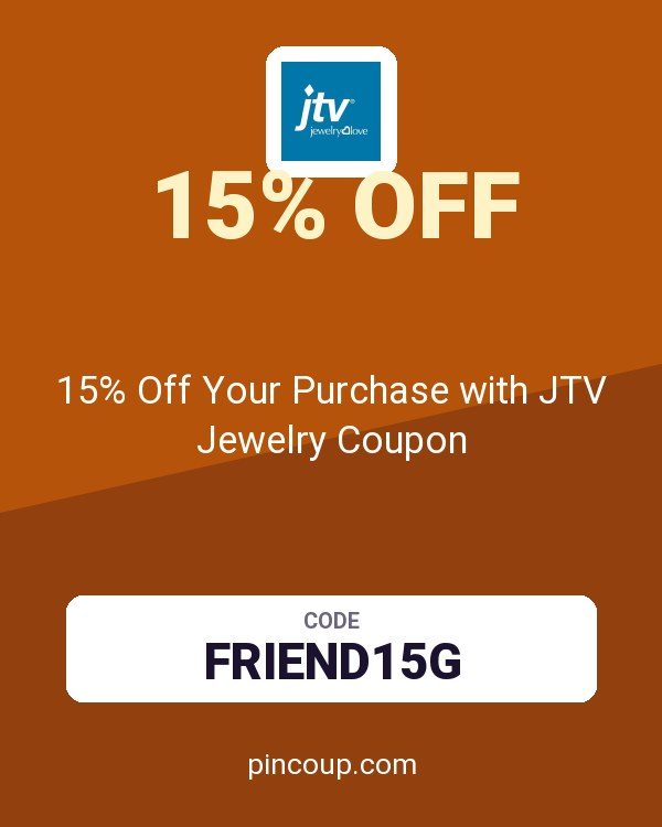 15% Off Your Purchase with JTV Jewelry Coupon