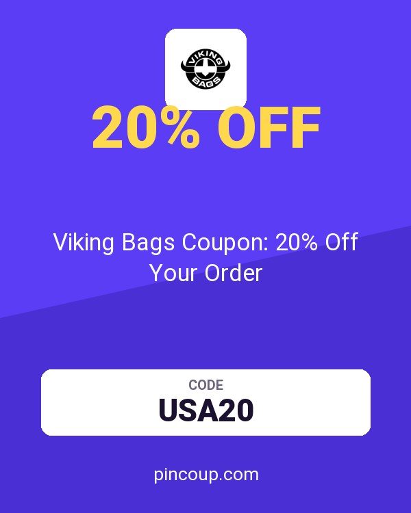 Viking Bags Coupon: 20% Off Your Order