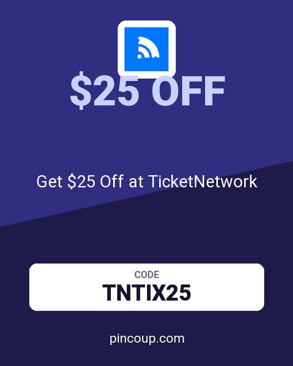 TicketNetwork.com coupon: Get $25 Off at TicketNetwork