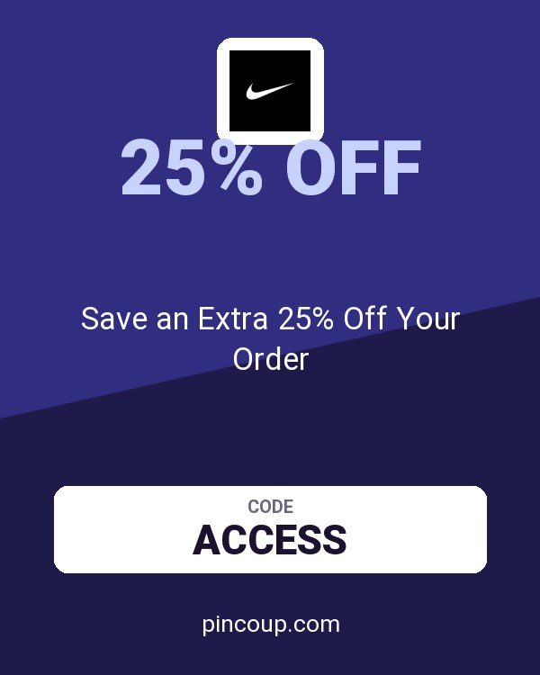 Nike coupon: Save an Extra 25% Off Your Order