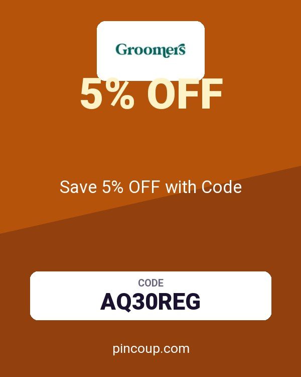 Groomers Online coupon: Save 5% OFF with Code
