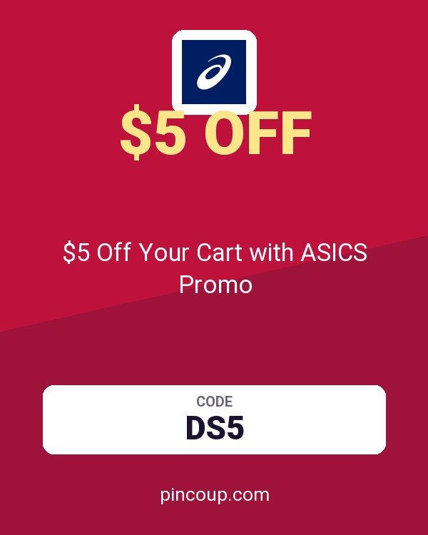 ASICS America coupon: $5 Off Your Cart with ASICS Promo