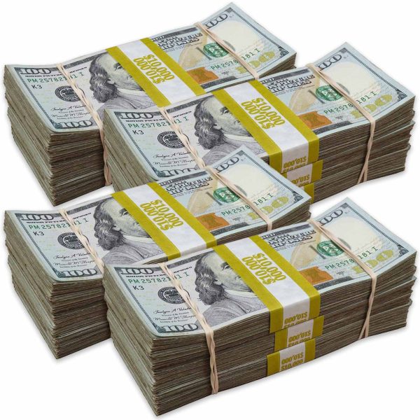 $120,000 RealAged® Full Print New Series Bundle Pack at Prop Money Inc.
