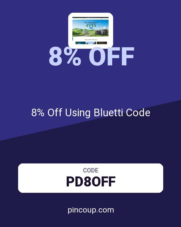 8% Off Using Bluetti Code