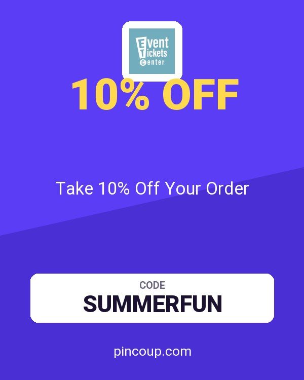 Event Tickets Center coupon: Take 10% Off Your Order