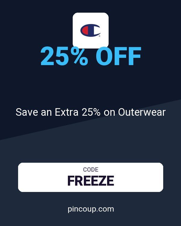 ChampionUSA.com coupon: Save an Extra 25% on Outerwear