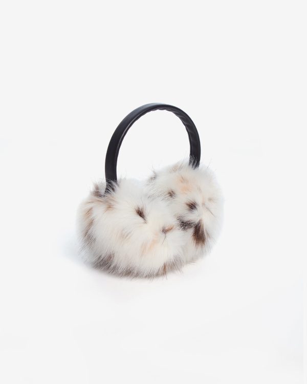 Esme Snow Leopard Earmuffs at Apparis