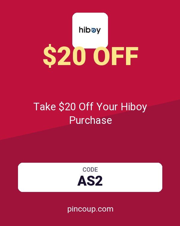 Take $20 Off Your Hiboy Purchase