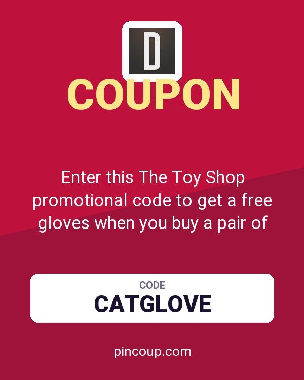 Dungarees coupon: Enter this The Toy Shop promotional code to get a free gloves when you buy a pair of CAT pants.