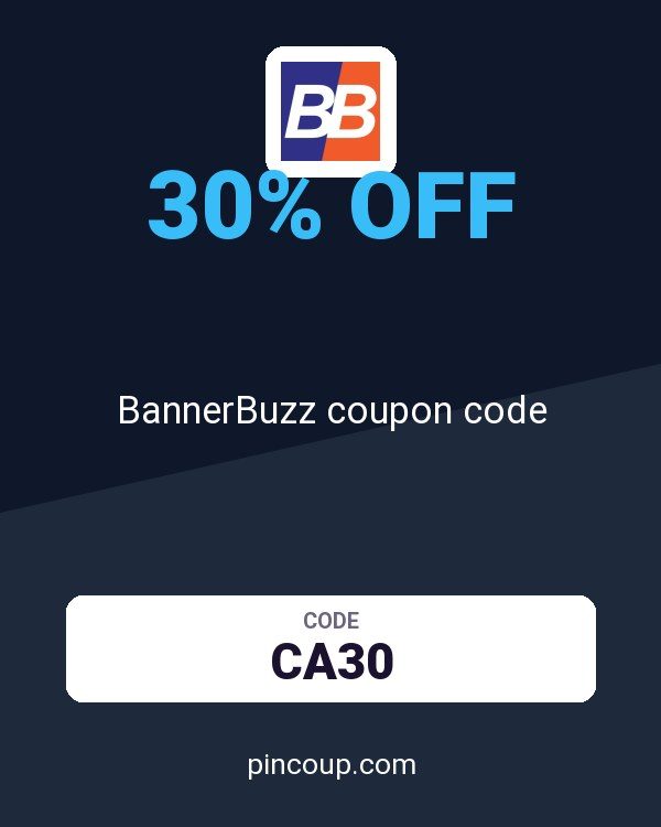 BannerBuzz coupon code