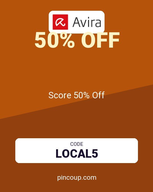 Avira coupon: Score 50% Off