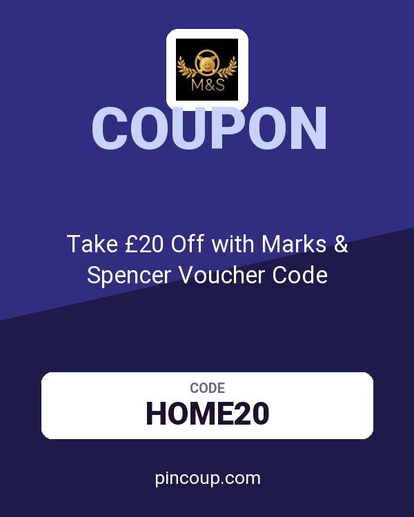 Marks and Spencer Ireland coupon: Take £20 Off with Marks & Spencer Voucher Code