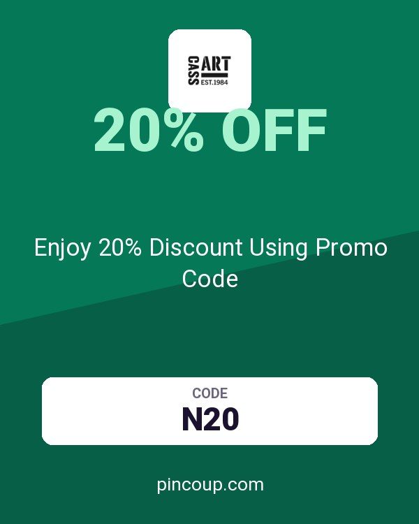 Cass Art coupon: Enjoy 20% Discount Using Promo Code