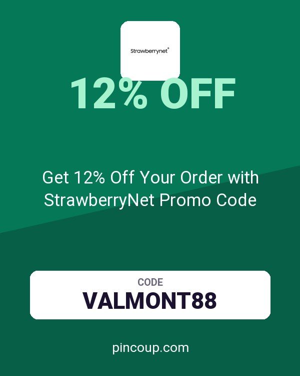 Get 12% Off Your Order with StrawberryNet Promo Code