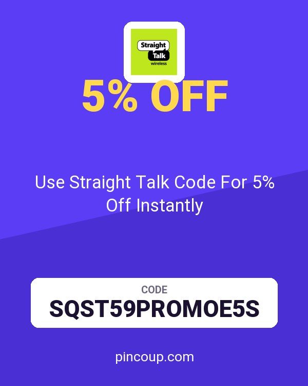 Use Straight Talk Code For 5% Off Instantly
