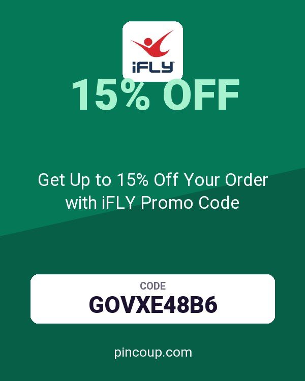 iFLY Indoor Skydiving coupon: Get Up to 15% Off Your Order with iFLY Promo Code