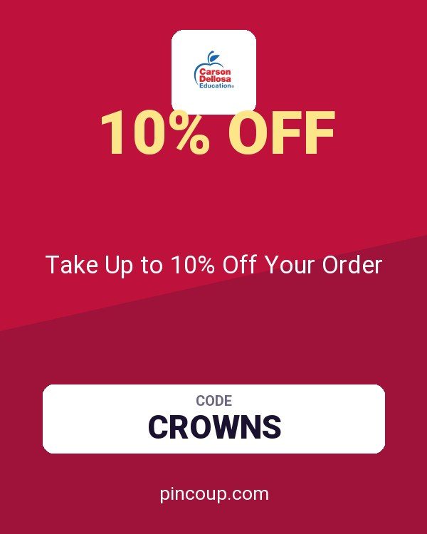 Carson Dellosa coupon: Take Up to 10% Off Your Order