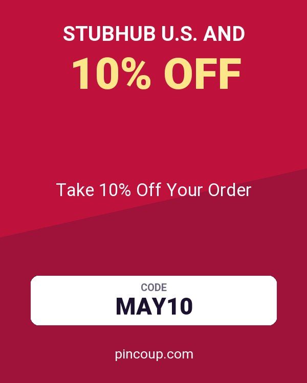 StubHub U.S. and coupon: Take 10% Off Your Order