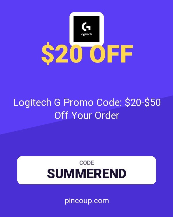 Logitech G Promo Code: $20-$50 Off Your Order