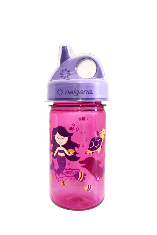 12oz Kids Grip-N-Gulp with Graphics (Graphic: Mermaid) at Nalgene