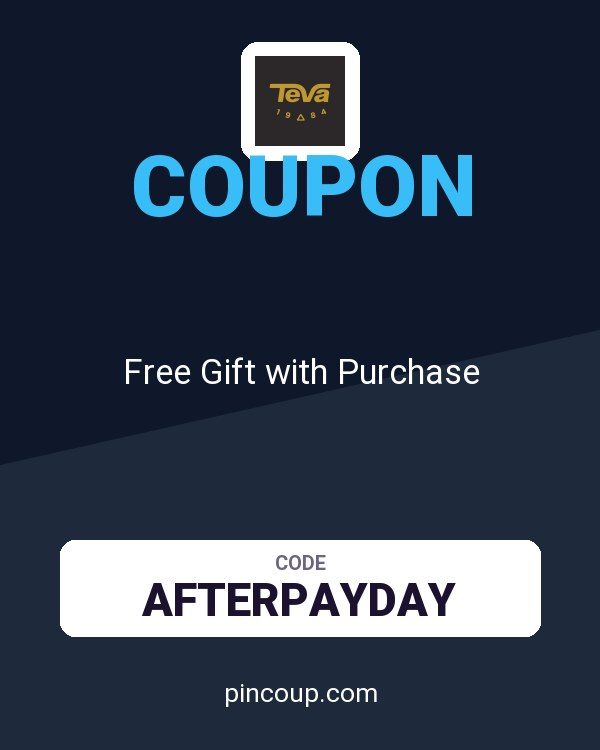 Teva coupon: Free Gift with Purchase