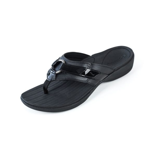 PowerStep Women's Dress Sandals with Arch Support Orthotic Shoe, Adjustable Straps