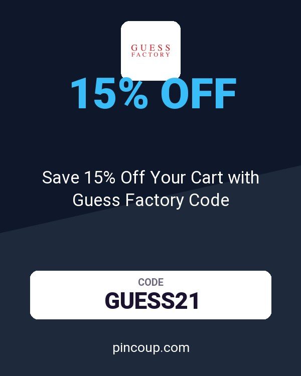 Save 15% Off Your Cart with Guess Factory Code
