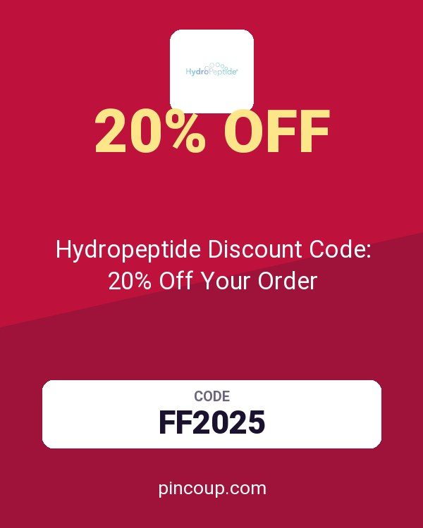 Hydropeptide Discount Code: 20% Off Your Order