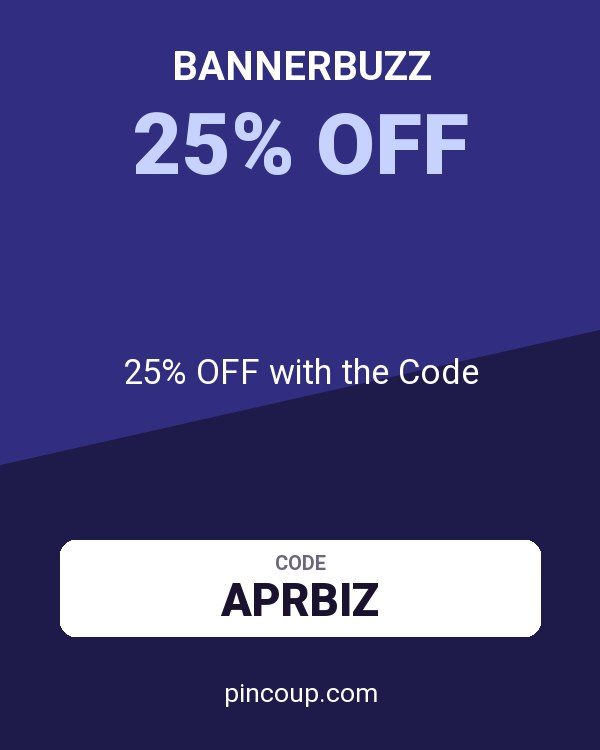 Bannerbuzz coupon: 25% OFF with the Code