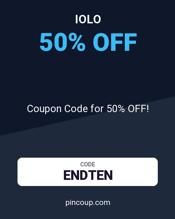 iolo: Coupon Code for 50% OFF!