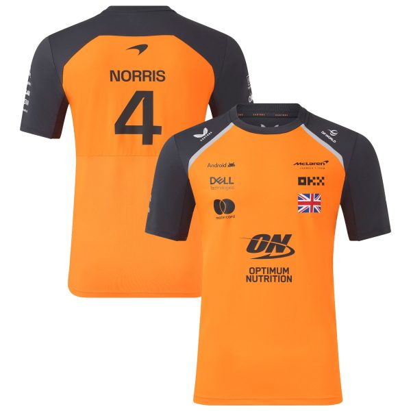 McLaren 2025 Team Lando Norris Driver Set Up T-Shirt - Autumn at F1 Store