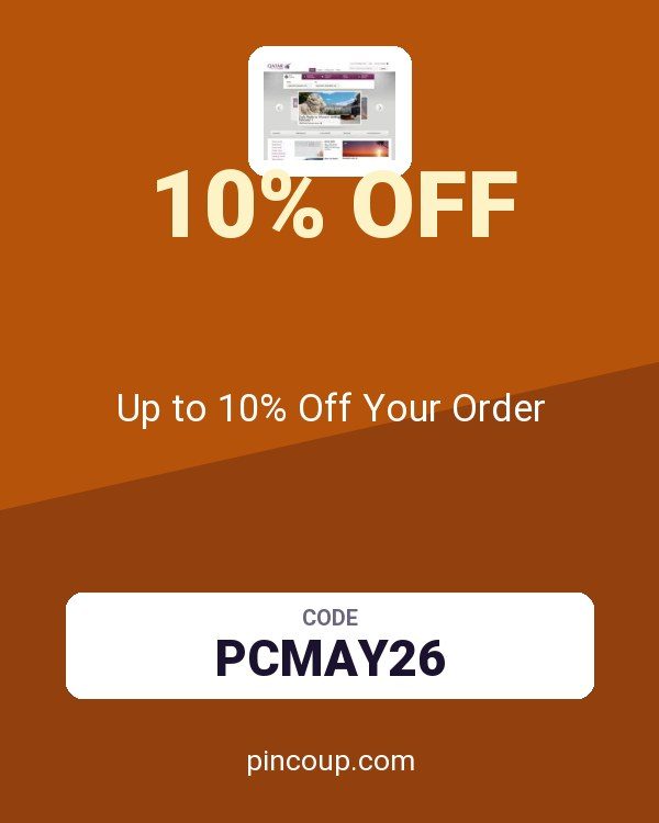 Qatar Airways coupon: Up to 10% Off Your Order