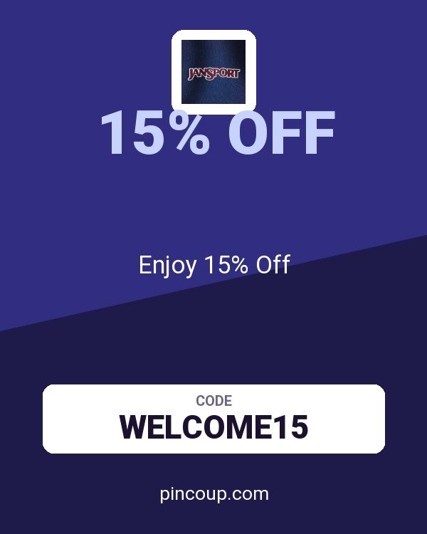 JanSport coupon: Enjoy 15% Off